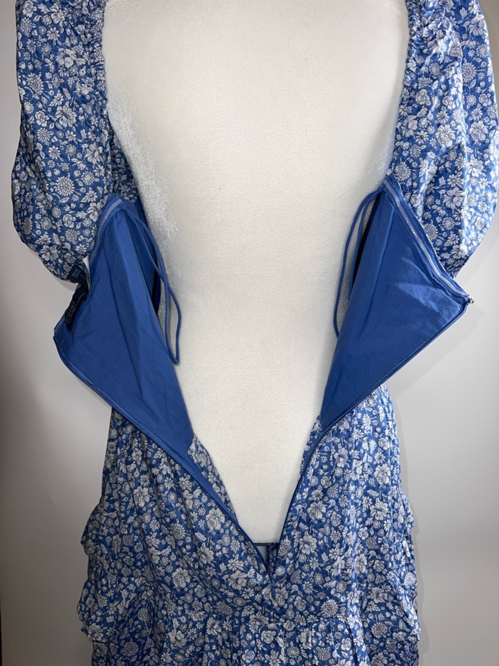 💙NWOT POLO RALPH LAUREN FLORAL PRINT MIDI DRESS SIZE 10 - Picture 15 of 16
